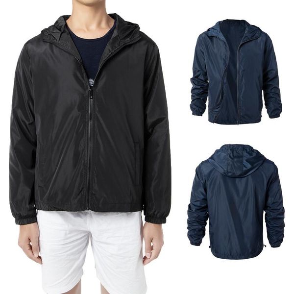 men's jackets 2021 spring autumn fashion jacket hooded casual male coat thin men outwear windbreaker, Black;brown
men's jackets 2021 spring autumn fashion jacket hooded casual male coat thin men outwear windbreaker, Black;brown