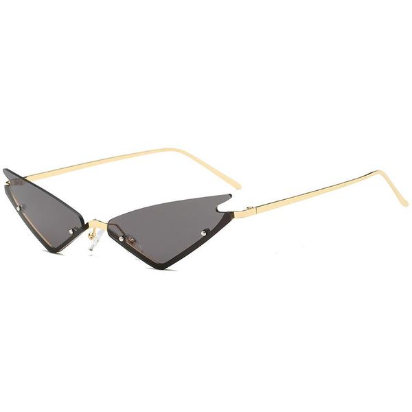 sunglasses mincl trendy half frame rimless cat women 2021 fashion clear brand designer sun glasses for female nx, White;black
sunglasses mincl trendy half frame rimless cat women 2021 fashion clear brand designer sun glasses for female nx, White;black