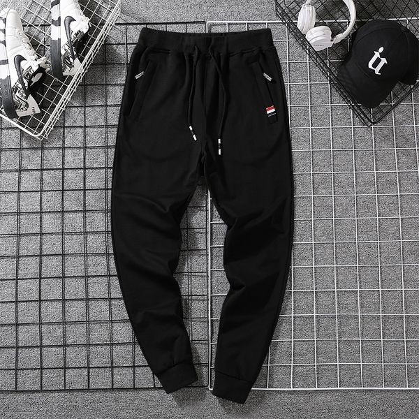 new men's 2021 cotton spring sweatpants jogger with elastic waistline waistband quality manly pants homme 619 hr0o, Black
new men's 2021 cotton spring sweatpants jogger with elastic waistline waistband quality manly pants homme 619 hr0o, Black