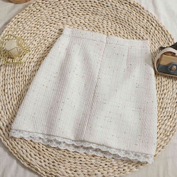 korea lace patchwork skirts women elegant bright silk tweed high waist mini skirt female all match outwear casual, Black
korea lace patchwork skirts women elegant bright silk tweed high waist mini skirt female all match outwear casual, Black