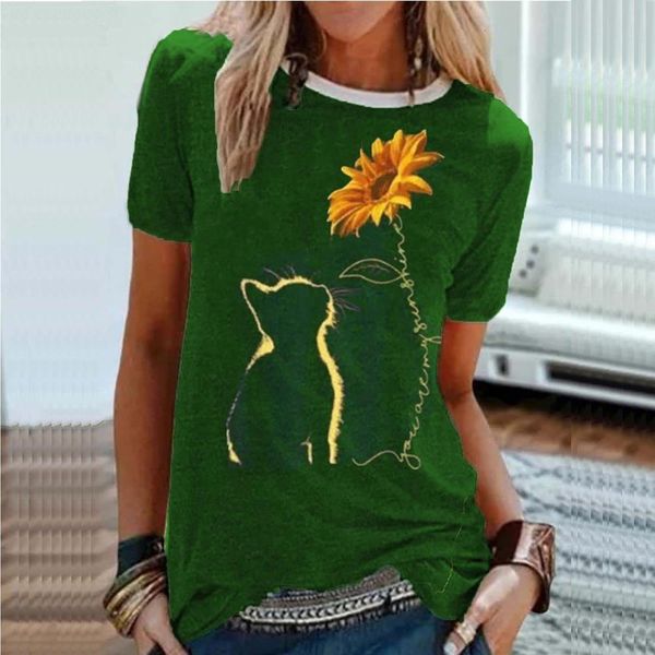 daisy flower cat print women 2020 harajuku summer aesthetic t shirts female vintage oversized kpop vogue tshirt clothes tee, White
daisy flower cat print women 2020 harajuku summer aesthetic t shirts female vintage oversized kpop vogue tshirt clothes tee, White