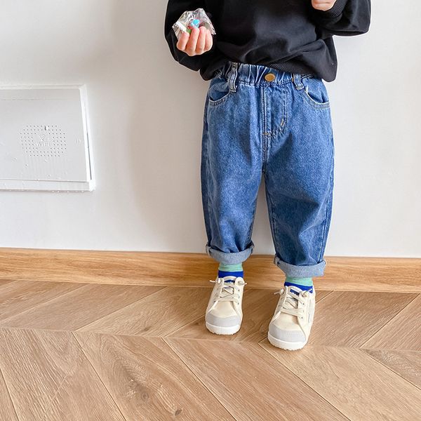 autumn boys and girls casual denim pants 2020 new style kids children denim pants 1-7y lj201127, Blue
autumn boys and girls casual denim pants 2020 new style kids children denim pants 1-7y lj201127, Blue