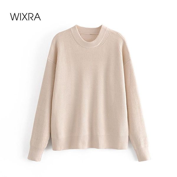wixra womens knitted pullover sweater ladies o neck long sleeve basic jumpers autumn winter stylish korean chic new, White;black
wixra womens knitted pullover sweater ladies o neck long sleeve basic jumpers autumn winter stylish korean chic new, White;black