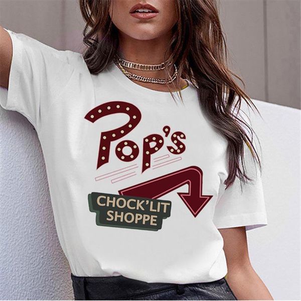 luslos letter graghic riverdale t shirt women summer serpents tees pops chocklit shoppe print female t shirt short sleeve, White
luslos letter graghic riverdale t shirt women summer serpents tees pops chocklit shoppe print female t shirt short sleeve, White