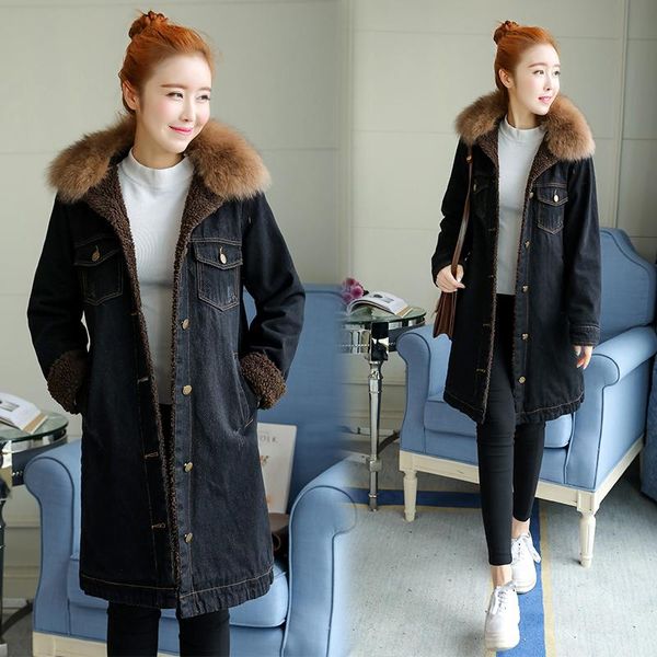women's trench coats autumn winter women coat plus size casual loose single breasted md-long thick hooded jeans for denim, Tan;black
women's trench coats autumn winter women coat plus size casual loose single breasted md-long thick hooded jeans for denim, Tan;black