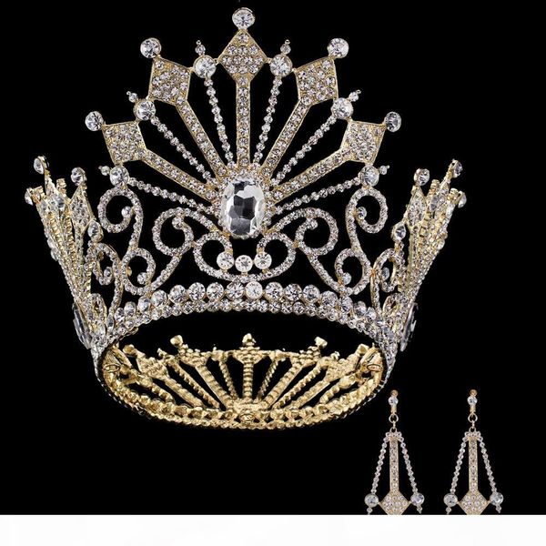 2017 giant miss universe queen king men's regal sparkly austrian rhinestones gold golden wedding diadem tiaras and crowns bride x912, Slivery;golden
2017 giant miss universe queen king men's regal sparkly austrian rhinestones gold golden wedding diadem tiaras and crowns bride x912, Slivery;golden