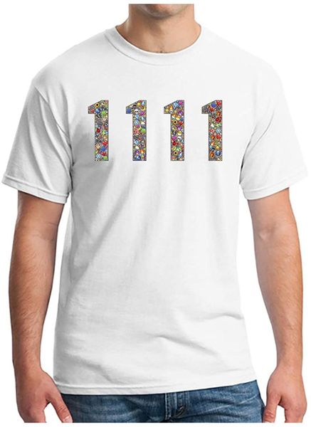 men's ones elevens omen sign magic mystery revelation fitted short sleeve crew neck t-shirts cotton casual sportswear, White;black
men's ones elevens omen sign magic mystery revelation fitted short sleeve crew neck t-shirts cotton casual sportswear, White;black