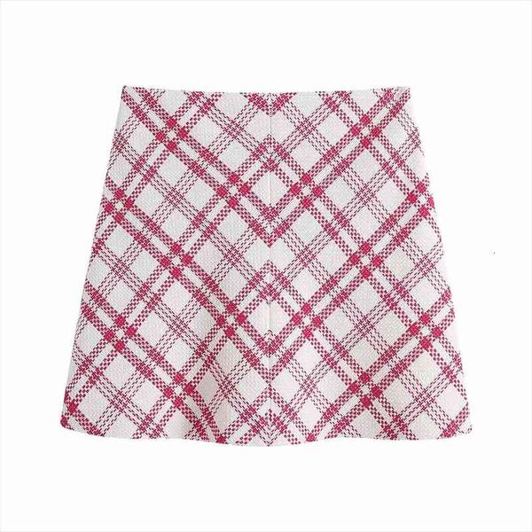 bbwm stylish chic pockets red and white plaid tweed mini skirt women fashion high waist skirts casual jupe femme, Black
bbwm stylish chic pockets red and white plaid tweed mini skirt women fashion high waist skirts casual jupe femme, Black