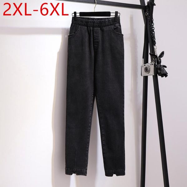 4xl 5xl 6xl plus size europe style spring autumn fashion women's elastic waist large casual pants ladies jeans s224, Blue
4xl 5xl 6xl plus size europe style spring autumn fashion women's elastic waist large casual pants ladies jeans s224, Blue