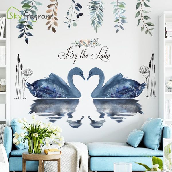 swan lake wall sticker water color style living room background wall decor bedroom stickers self-adhesive warm home decoration1
swan lake wall sticker water color style living room background wall decor bedroom stickers self-adhesive warm home decoration1