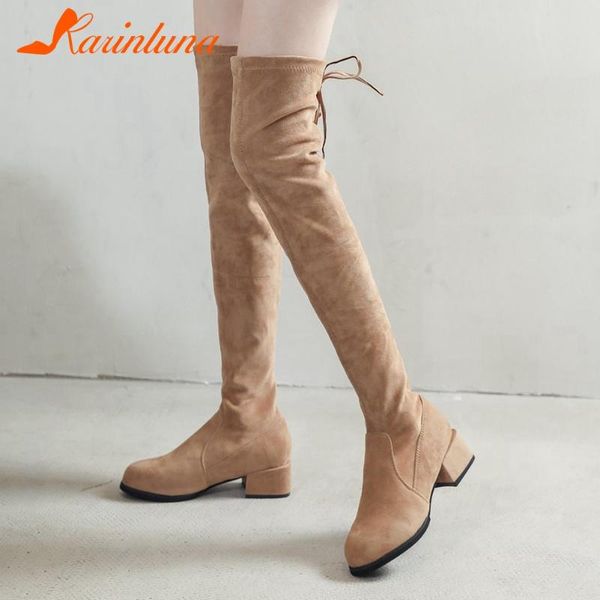 brand new design leisure women shoes flock over-the-knee lace-up elegant women boots square thick heels black
brand new design leisure women shoes flock over-the-knee lace-up elegant women boots square thick heels black