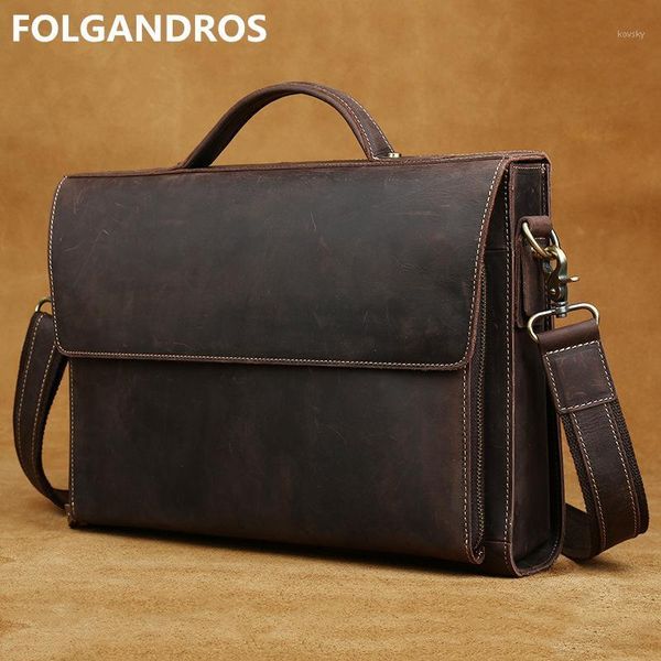 2020 genuine leather briefcases carry on handbag 13.1" lapcases handmade bags cowhide leather vintage crossbody shoulder bag1
2020 genuine leather briefcases carry on handbag 13.1" lapcases handmade bags cowhide leather vintage crossbody shoulder bag1