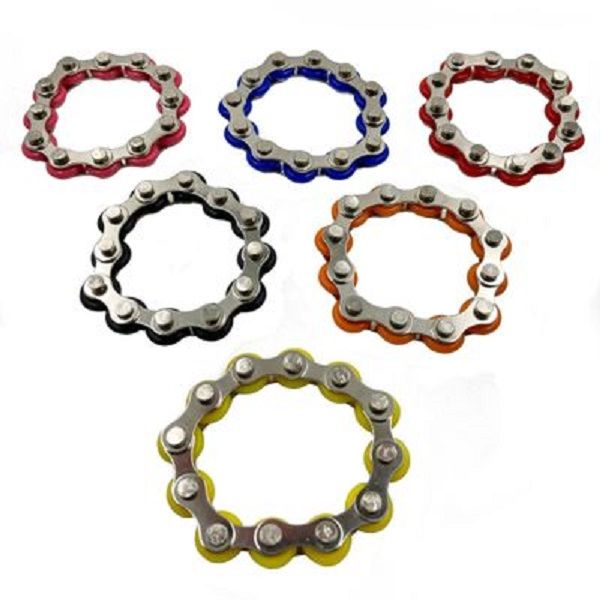 fidget cube decompression chain stainless steel ring vent toy decompression bicycle chain keychains
fidget cube decompression chain stainless steel ring vent toy decompression bicycle chain keychains