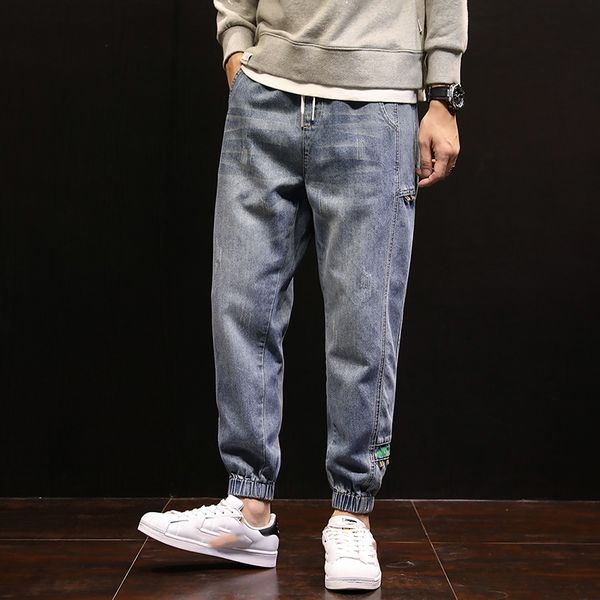 2021 new hip hop design brand jeans for men's straight fashion distressed moto bike vintage jean plus oversize a5b0, Blue
2021 new hip hop design brand jeans for men's straight fashion distressed moto bike vintage jean plus oversize a5b0, Blue