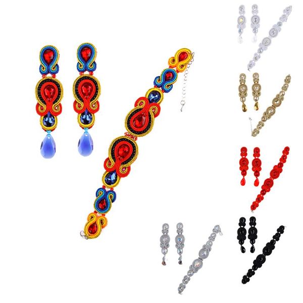 kpacta 2020 leather ladies earrings bracelet set personality retro handmade national wind wedding bridal jewelry set gift, Silver
kpacta 2020 leather ladies earrings bracelet set personality retro handmade national wind wedding bridal jewelry set gift, Silver