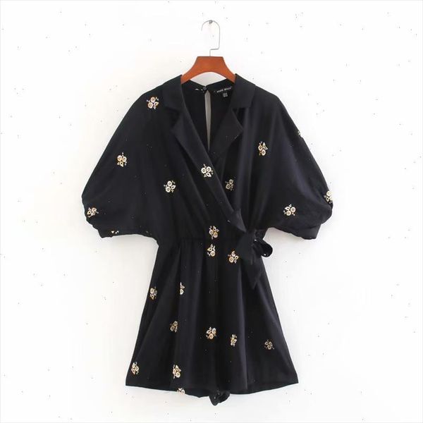 new women fashion batwing sleeve flower embroidery siamese lady back zipper kimono jumpsuits chic bow tie overalls rompers p800, Black;white
new women fashion batwing sleeve flower embroidery siamese lady back zipper kimono jumpsuits chic bow tie overalls rompers p800, Black;white