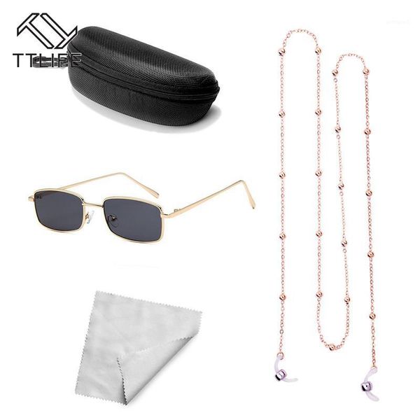 sunglasseslife black women sunglasses brand designer glasses chain case cloth combination special yjhh03221, White;black
sunglasseslife black women sunglasses brand designer glasses chain case cloth combination special yjhh03221, White;black