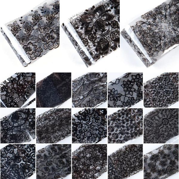 stickers & decals 18 pcs/lot transfer foil for nails black flowers lace nail slider adhesive manicure sicker art designs
stickers & decals 18 pcs/lot transfer foil for nails black flowers lace nail slider adhesive manicure sicker art designs
