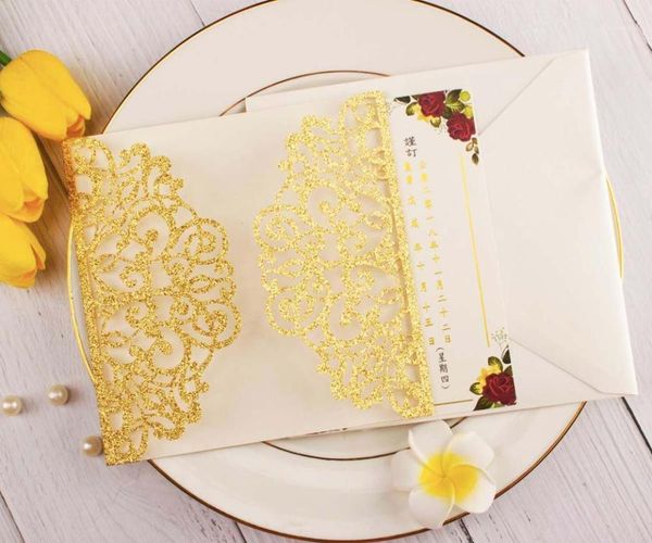 1pcs sample hollow lace laser cut square glitter paper wedding invitation cards for wedding engagement bridal shower birthday1
1pcs sample hollow lace laser cut square glitter paper wedding invitation cards for wedding engagement bridal shower birthday1