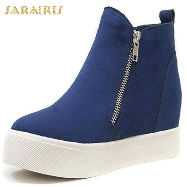 boots sarairis fashion 2021 big size 43 platform ankle women shoes zip up increasing heels dropship ladies, Black
boots sarairis fashion 2021 big size 43 platform ankle women shoes zip up increasing heels dropship ladies, Black