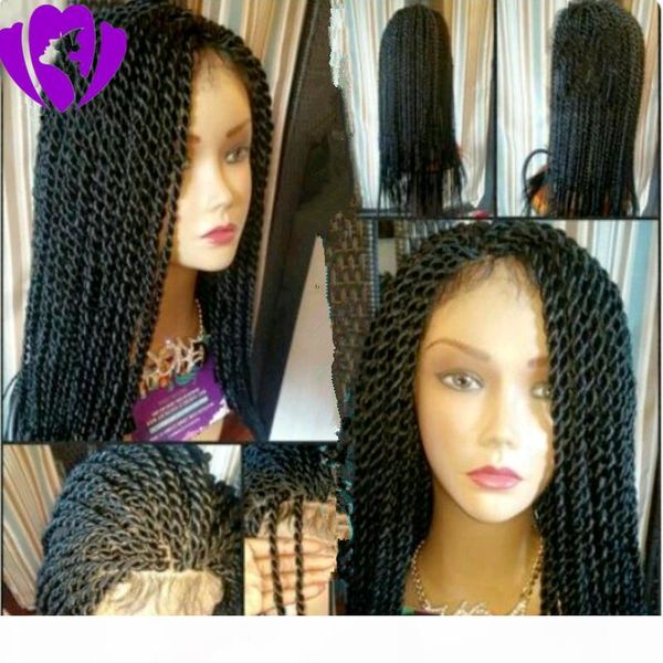 150density senegalese twist wig long crotchet braids wigs black synthetic lace front wig with baby hair for black women
150density senegalese twist wig long crotchet braids wigs black synthetic lace front wig with baby hair for black women