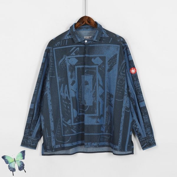2021 new cav empt psychedelic electronic graphic printed denim shirt men women fashion coat classic washed jacket 0jbd, Black;brown
2021 new cav empt psychedelic electronic graphic printed denim shirt men women fashion coat classic washed jacket 0jbd, Black;brown