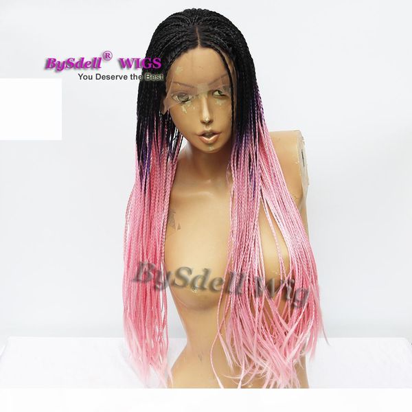 beauty braided lace front wig cochet braid black teal pink ombre color braid hair wig black purple pink three tone full braids wig
beauty braided lace front wig cochet braid black teal pink ombre color braid hair wig black purple pink three tone full braids wig