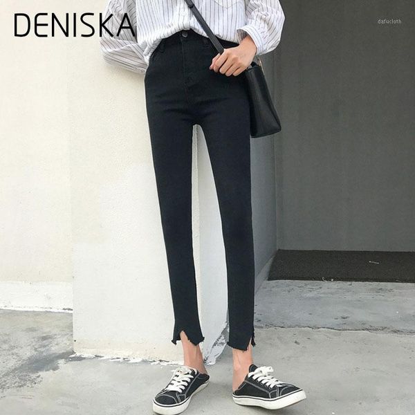 deniska 2018 spring new women jeans high waist stretch ankle length slim pencil pants fashion female jeans 2 color1, Blue
deniska 2018 spring new women jeans high waist stretch ankle length slim pencil pants fashion female jeans 2 color1, Blue