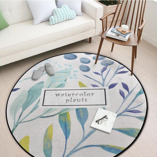 carpets nordic fashion plant printed round carpet living room bedroom anti-slip soft tapete doormats children kids play area rugs
carpets nordic fashion plant printed round carpet living room bedroom anti-slip soft tapete doormats children kids play area rugs