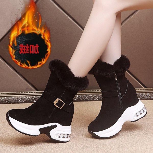 women winter warm fur sneakers platform snow boots women ankle boots female causal shoes ankle for, Black
women winter warm fur sneakers platform snow boots women ankle boots female causal shoes ankle for, Black