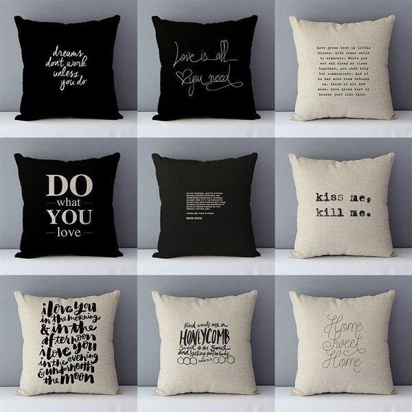 quality home decorative pillow cover 45x45cm cotton linen couch cushion cover, do what you love printed creative phrase dd113
quality home decorative pillow cover 45x45cm cotton linen couch cushion cover, do what you love printed creative phrase dd113
