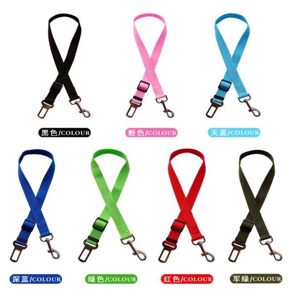 car new safety harness pet restraint lead adjustable leash travel clip dog seat belt for all cars high quality
car new safety harness pet restraint lead adjustable leash travel clip dog seat belt for all cars high quality