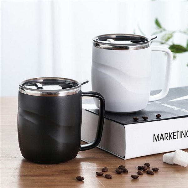 mugs stainless steel insulated coffee mug with sliding lid vacuum travel handle camping flask for cold drinks
mugs stainless steel insulated coffee mug with sliding lid vacuum travel handle camping flask for cold drinks