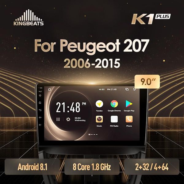 kingbeats android 8.1 octa-core head unit 4g in dash car radio multimedia video player navigation gps for 207 1 2006 2007 car dvd
kingbeats android 8.1 octa-core head unit 4g in dash car radio multimedia video player navigation gps for 207 1 2006 2007 car dvd