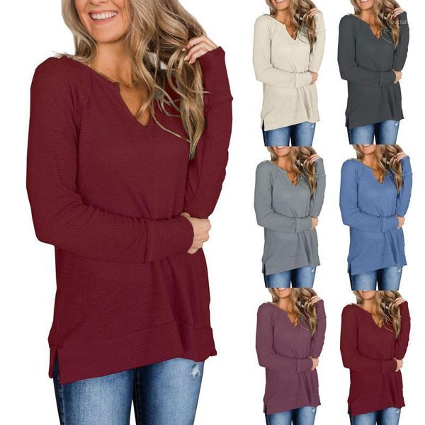 casual t shirt for women deep v-neck long sleeve pocket loose clothes shirts camisetas mujer haut femme1, White
casual t shirt for women deep v-neck long sleeve pocket loose clothes shirts camisetas mujer haut femme1, White