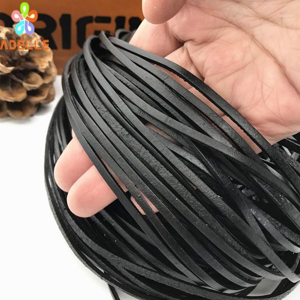 black genuine leather flat string cord thong 3mm / 5mm / 8mm/10mm diy accessory necklace bracelet 10m1, Black;white
black genuine leather flat string cord thong 3mm / 5mm / 8mm/10mm diy accessory necklace bracelet 10m1, Black;white