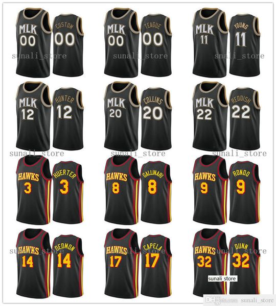 2020-21 city black trae 11 young cam reddish john collins kevin huerter danilo gallinari rajon rondo onyeka okongwu hunter jersey edition, Black;red
2020-21 city black trae 11 young cam reddish john collins kevin huerter danilo gallinari rajon rondo onyeka okongwu hunter jersey edition, Black;red