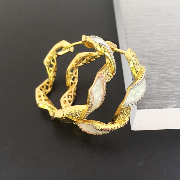 hoop & huggie lanyika fashion jewelry irregularity shell micro inlay party earrings anniversary banquet daily gift, Golden;silver
hoop & huggie lanyika fashion jewelry irregularity shell micro inlay party earrings anniversary banquet daily gift, Golden;silver