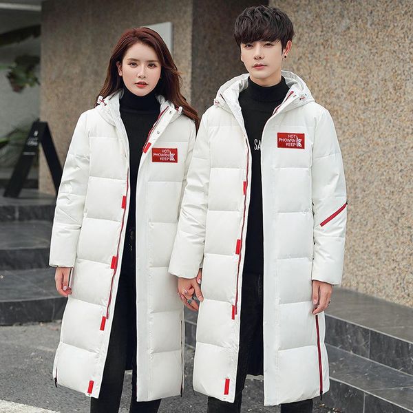 men's down & parkas couples jacket logo tooling collars on the winter coat male long youth fashion with men, Black
men's down & parkas couples jacket logo tooling collars on the winter coat male long youth fashion with men, Black