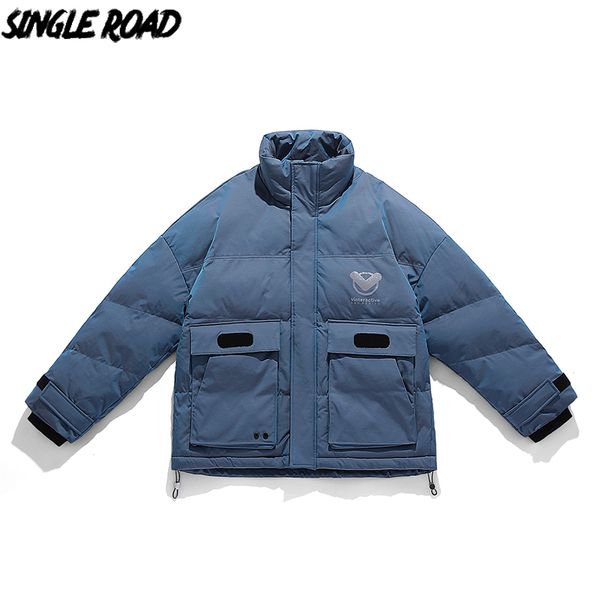singleroad mens winter down jacket men 2020 cargo jacket coat parka windproof hip hop streetwear blue jacket for men style q1209, Black
singleroad mens winter down jacket men 2020 cargo jacket coat parka windproof hip hop streetwear blue jacket for men style q1209, Black