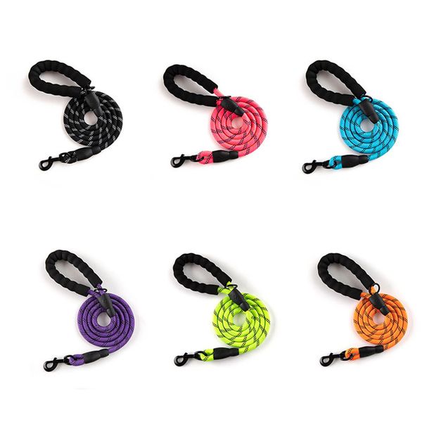 strong dog leash with comfortable padded handle reflective lead rope for small medium and large dogs 5 ft jk2012xb
strong dog leash with comfortable padded handle reflective lead rope for small medium and large dogs 5 ft jk2012xb