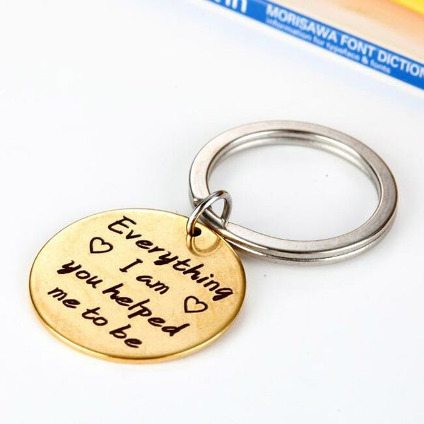 ring engravable stainless pendant steel round inspirational key keychain -evergthing l am helped me to be, Silver
ring engravable stainless pendant steel round inspirational key keychain -evergthing l am helped me to be, Silver