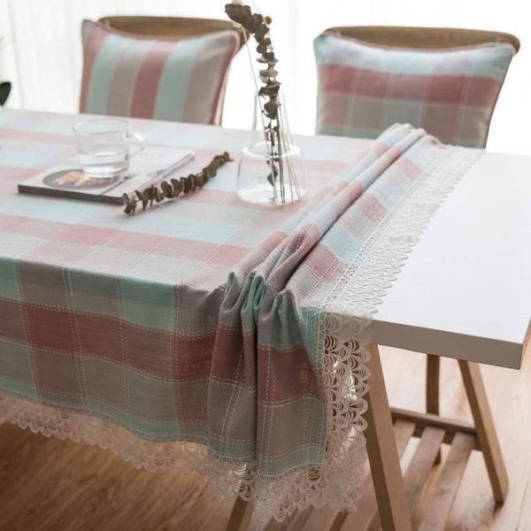 table cloth 140x100/140x140/140x200/140x220cm pink/light green plaid embroidered tablecloth lace tassel pastrol grid cover
table cloth 140x100/140x140/140x200/140x220cm pink/light green plaid embroidered tablecloth lace tassel pastrol grid cover