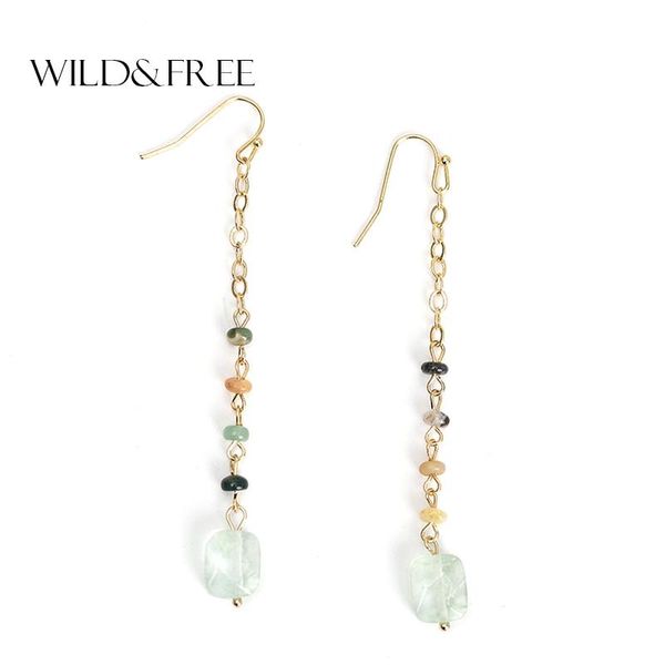women natural stone beads drop earrings delicate gold link chain long dangle earrings jewelry for women party gift, Silver
women natural stone beads drop earrings delicate gold link chain long dangle earrings jewelry for women party gift, Silver