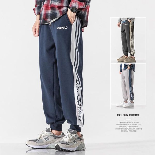 men's pants cargo street wear men striped jogger casual sweat long trousers 2021 straight fitness clothing hip hop high1, Black
men's pants cargo street wear men striped jogger casual sweat long trousers 2021 straight fitness clothing hip hop high1, Black