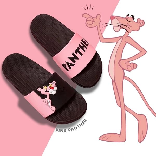 soft non-slip indoor summer slippers women's slates outside cartoon pink leopard women's slippers beach shoes slides female home y, Black 
soft non-slip indoor summer slippers women's slates outside cartoon pink leopard women's slippers beach shoes slides female home y, Black
