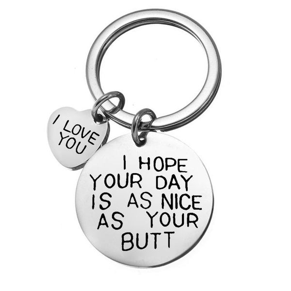 keychains oeinin charms key chain man i hope your day is as keychain bags lovers letter color keyring alloy pendant arrtracive llaveros, Silver
keychains oeinin charms key chain man i hope your day is as keychain bags lovers letter color keyring alloy pendant arrtracive llaveros, Silver