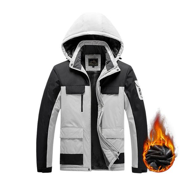 outdoor jackets&hoodies plus size winter parkas jacket men warm thick windproof quality multi-pocket hooded coat men's fashion waterpro, Blue;black
outdoor jackets&hoodies plus size winter parkas jacket men warm thick windproof quality multi-pocket hooded coat men's fashion waterpro, Blue;black