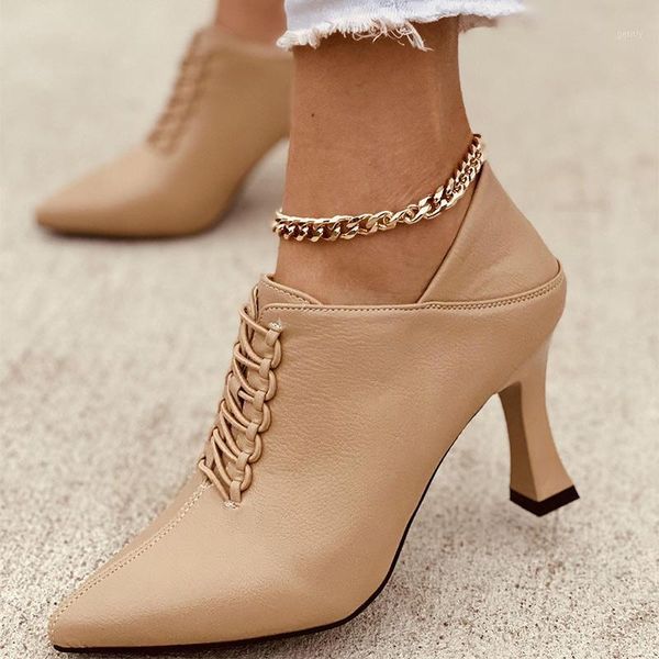 fashion women pumps lace up pointed toe single shoes two wear office ladies dress work shoes high heels female footwear spring1, Black
fashion women pumps lace up pointed toe single shoes two wear office ladies dress work shoes high heels female footwear spring1, Black