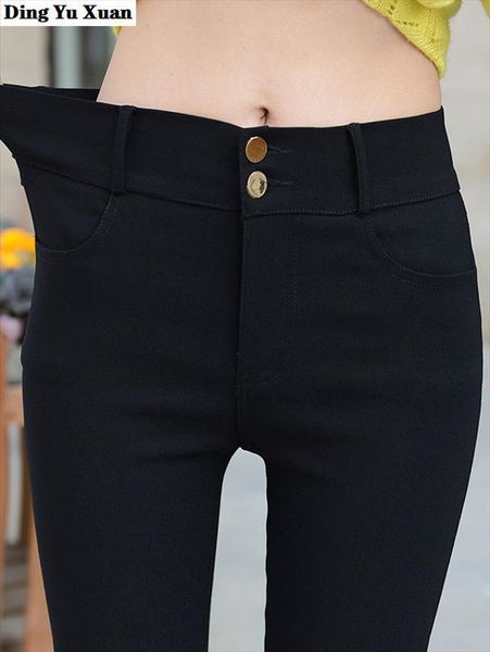 korean style womens casual skinny stretch pencil pants zipper joggers black leggings with pocket women high waist leggins mujer, Black;white
korean style womens casual skinny stretch pencil pants zipper joggers black leggings with pocket women high waist leggins mujer, Black;white